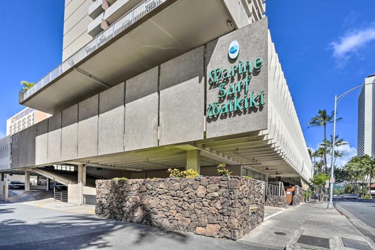 Heart Of Waikiki Marine Surf Waikiki Condo Honolulu Exterior photo