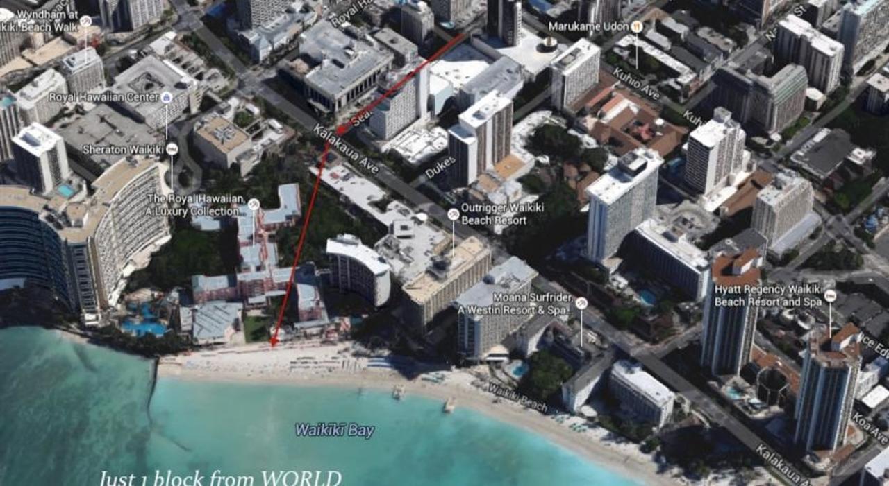 Heart Of Waikiki Marine Surf Waikiki Condo Honolulu Exterior photo